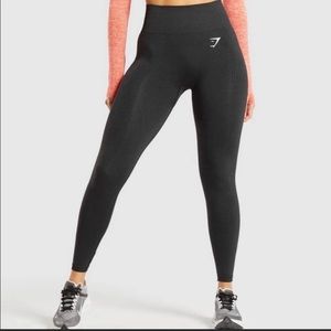 Black Gymshark Vital Seamless Leggings